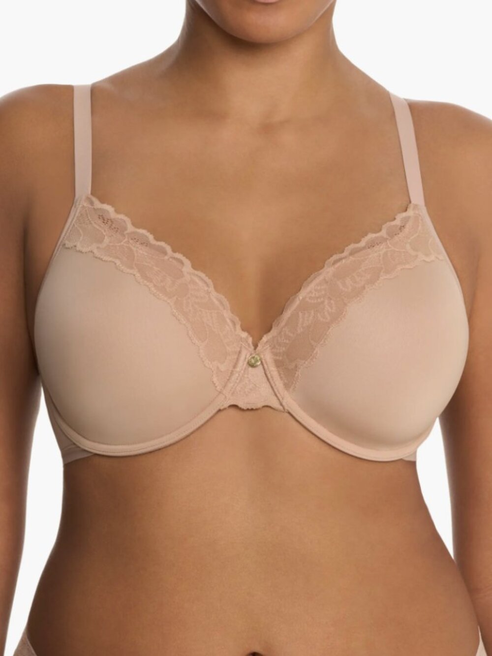 Natori Refined Contour Underwire Nude Bra Size 34DD